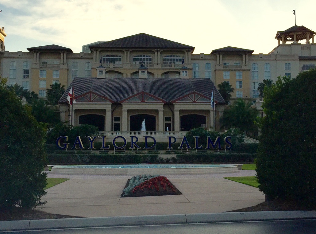 Gaylord Palms Resort entrance